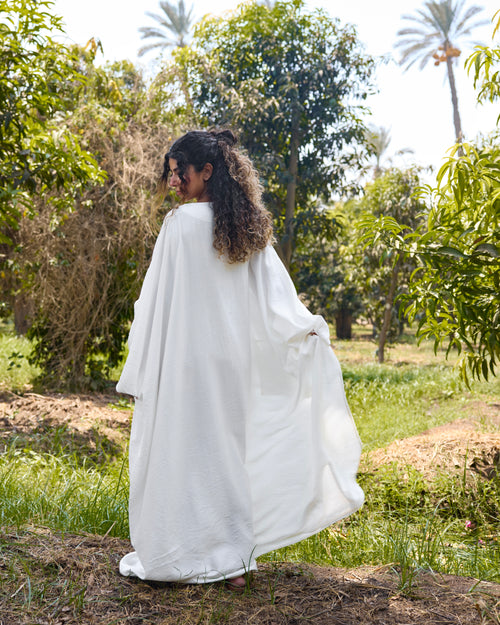 Oasis Kaftan White