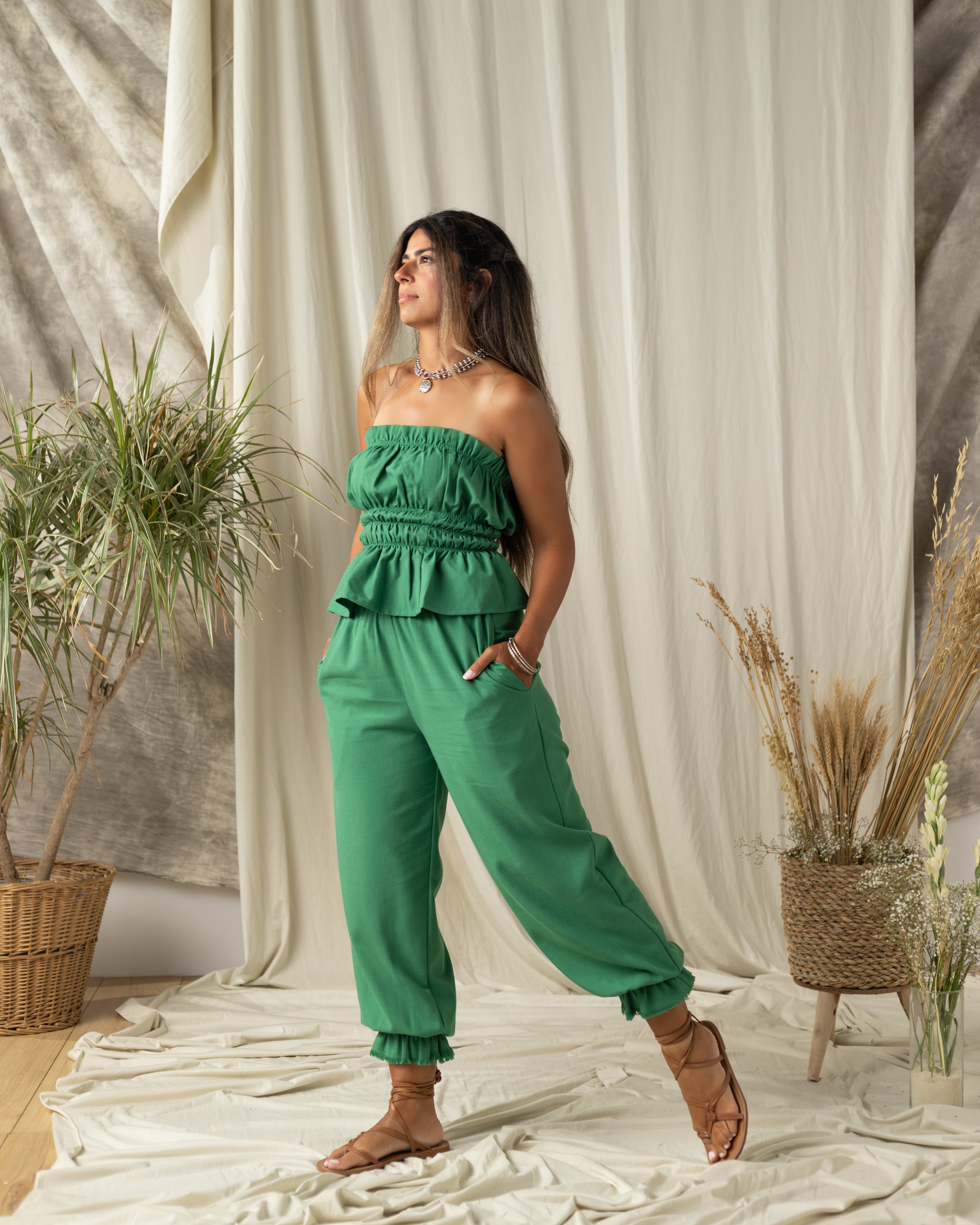 The Riviera Set | Forest Green