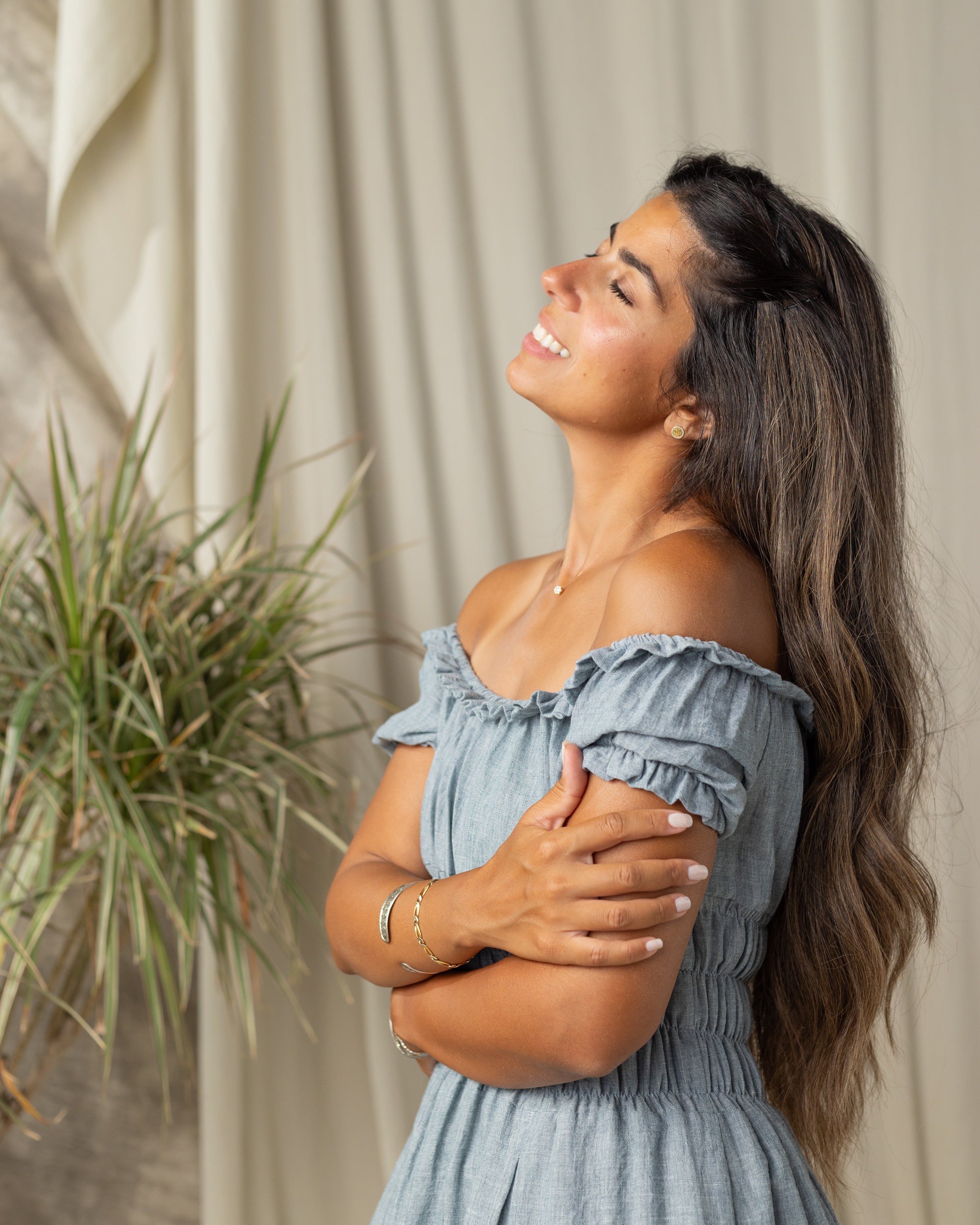 The Delilah Dress | Coastal Blue