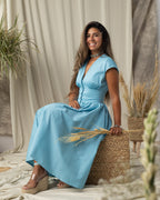 Tiffany Dress | Sky Blue