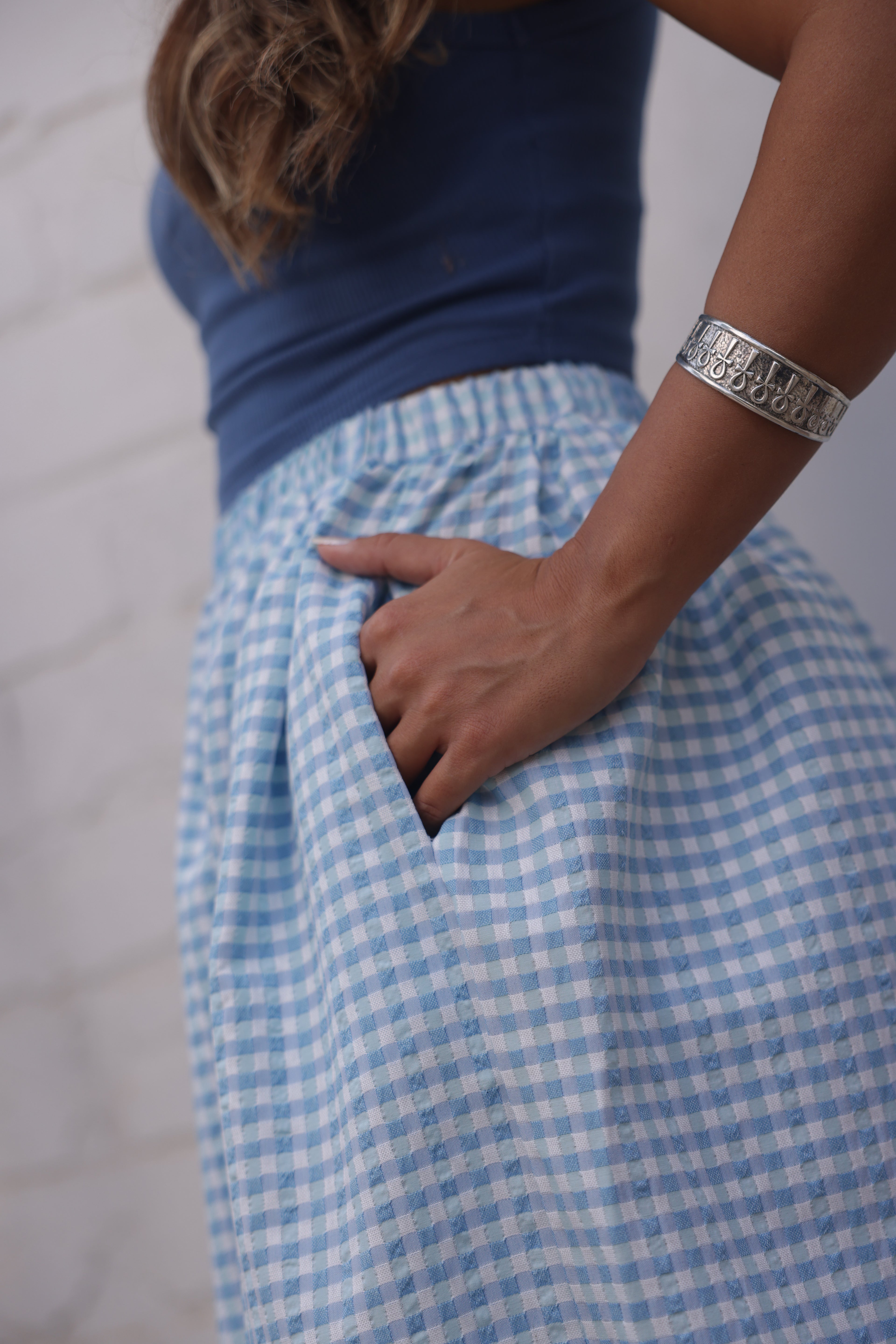 Blue Fields Skirt