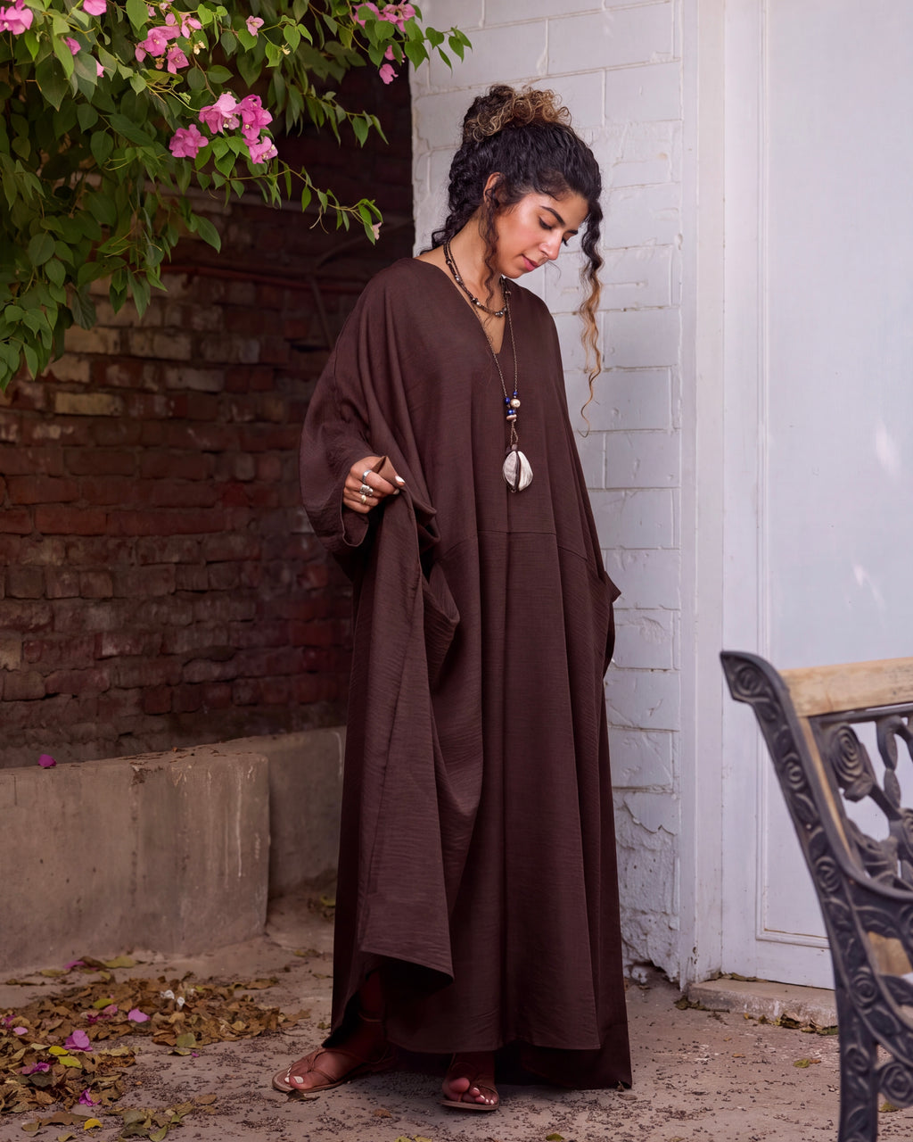 Oasis Kaftan | Cocoa