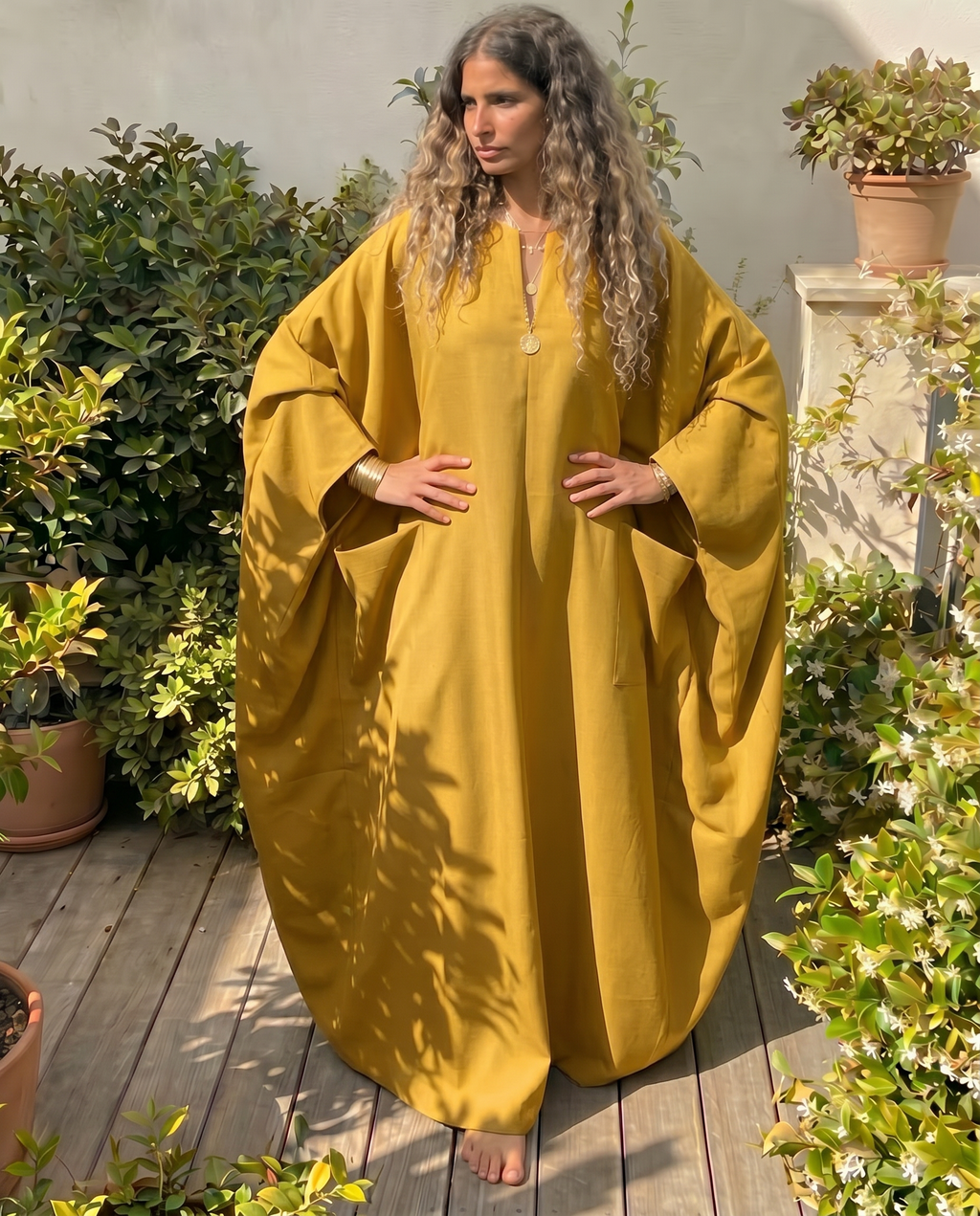 Dune Kaftan | Raw Honey