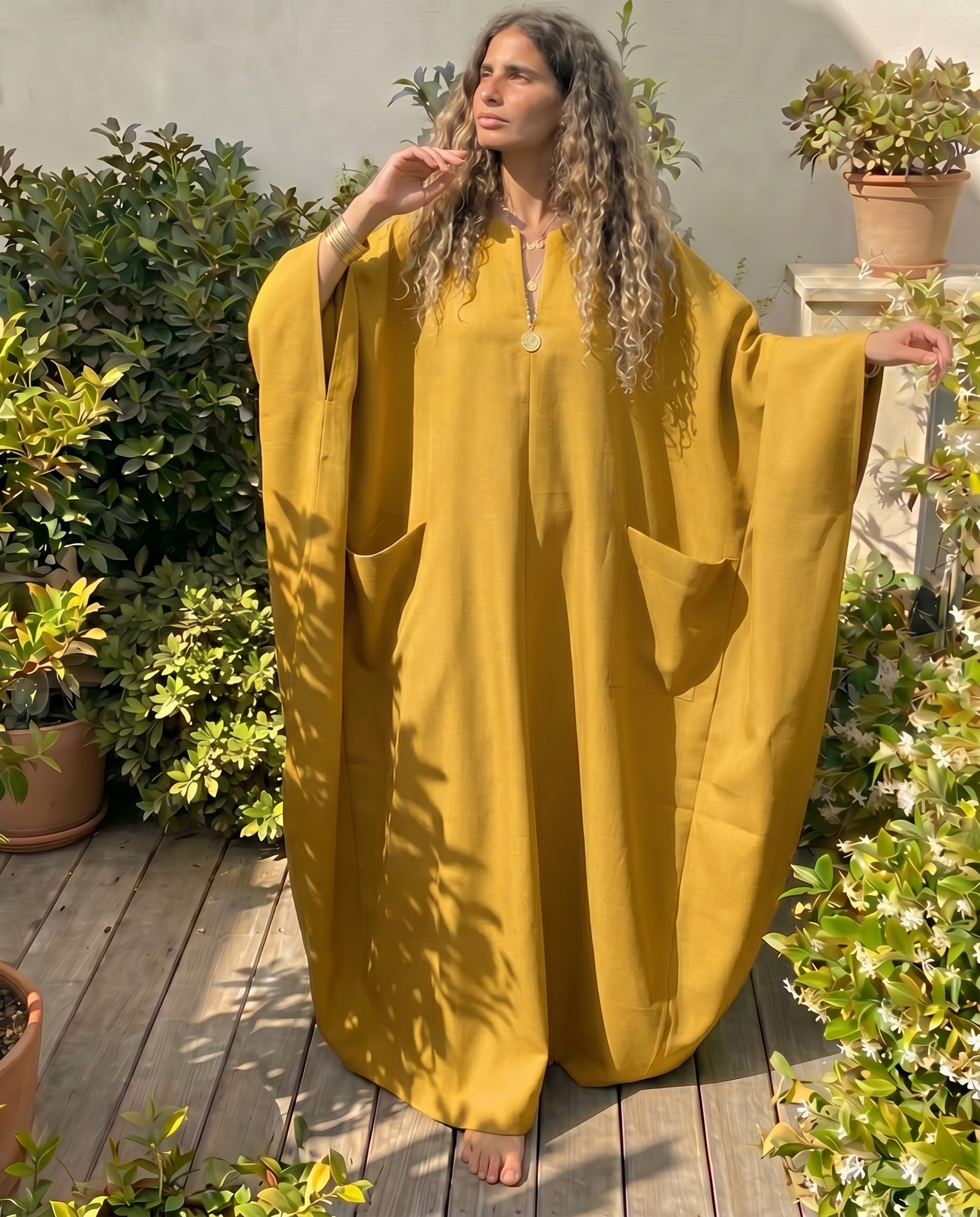 Dune Kaftan | Raw Honey