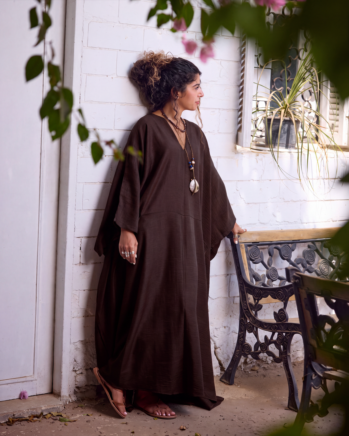 Oasis Kaftan | Cocoa