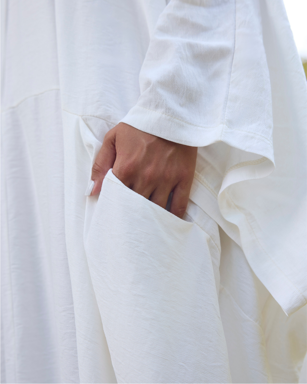 Oasis Kaftan White