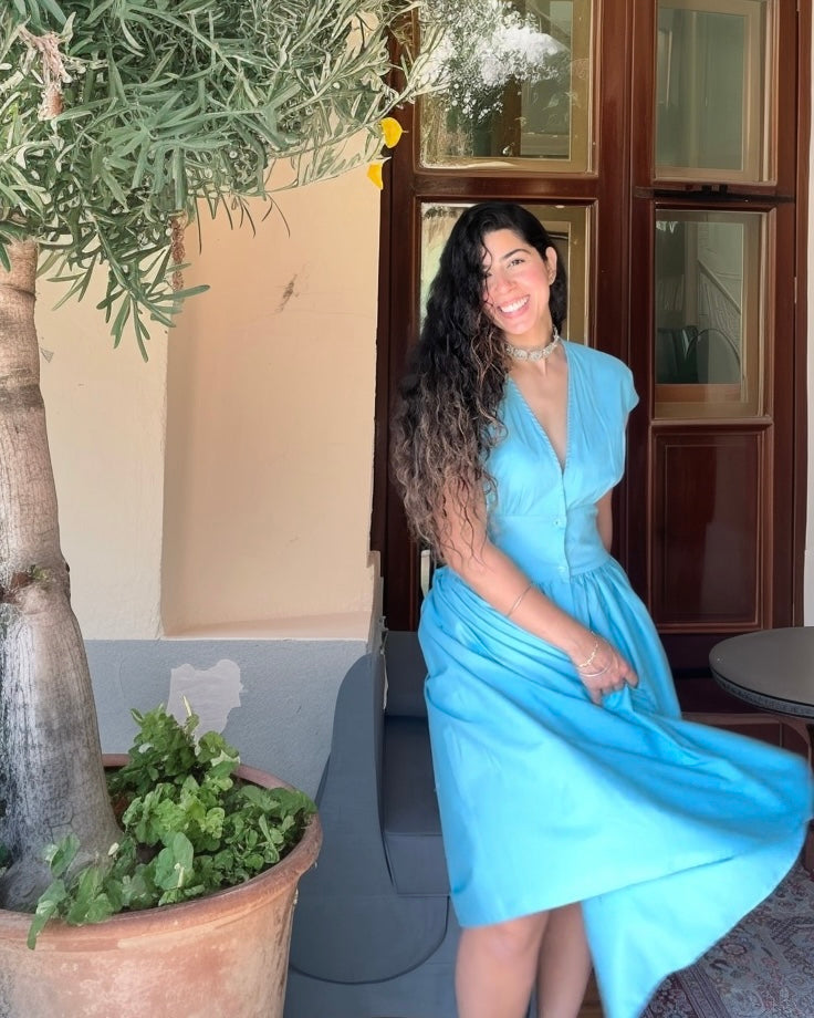 Tiffany Dress | Sky Blue