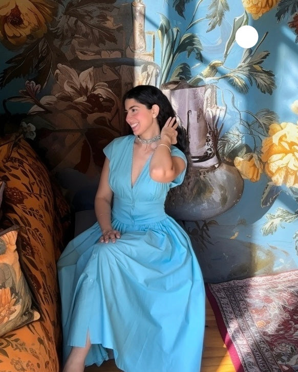 Tiffany Dress | Sky Blue